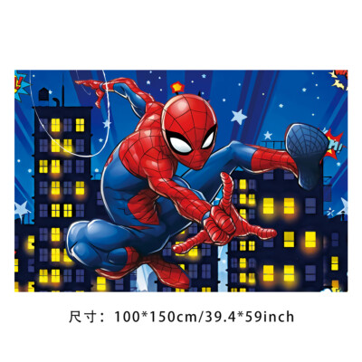 Spider Man Themed Birthday Party Decorations Paper Cups Background Cloth Set