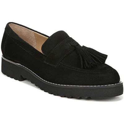 

Женские черные лоферы Franco Sarto Carolynn 6.5 Medium (B,M) BHFO 8354, Black suede