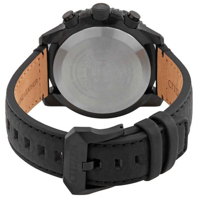 Pre-owned Citizen Quartz Analog-digital Black Dial Watch Jy8085-14h