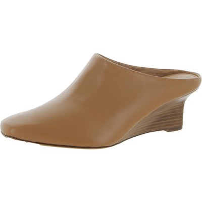 Женские туфли на танкетке Vince из коричневой кожи Benita 5 среднего размера (B,M) BHFO 4793