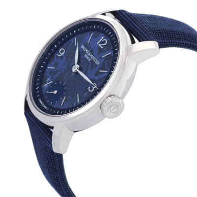 Pre-owned Baume Et Mercier Classima Hand Wind Blue Dial Men's Watch M0a10735