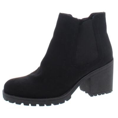 Sun + Stone Womens Morghan Black Ankle Booties Shoes 10 Medium (B,M) BHFO 7057