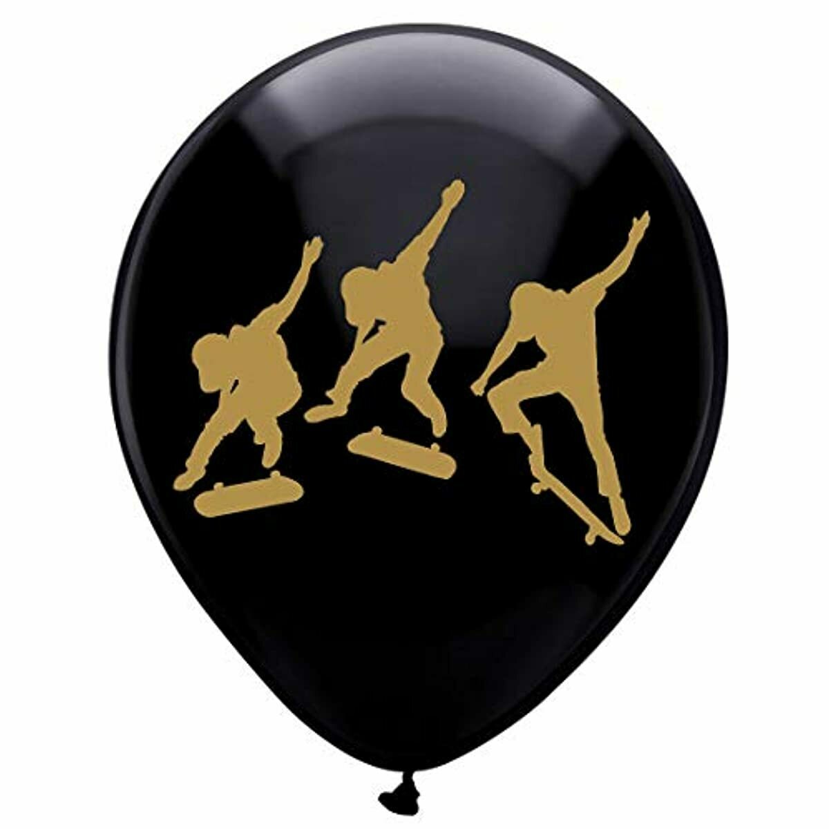 Skateboard Latex Balloons, 12inch (16pcs) Skateboarding Sports Birthday Party De