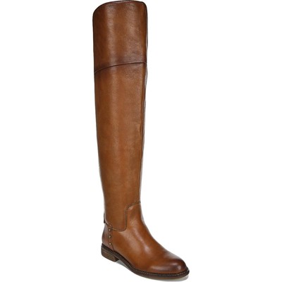 Franco Sarto Женские высокие сапоги до колена Haleen Brown 8 Medium (B,M) BHFO 8835