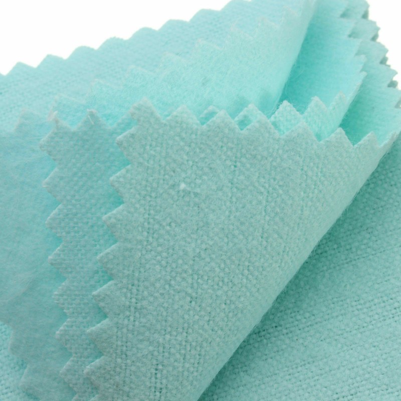 10-100xClean Polishing Cloth for Sterling Silver Golds Platinum Jewelry Anti Dus
