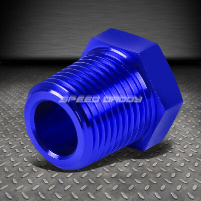 СИНИЙ ПЕРЕХОДНИК ДЛЯ ТРУБНОЙ ВТУЛКИ NPT ОТ 1/8 ЖЕНСКОГО ДО 1/2 МУЖСКОГО ПОЛА, ПЕРЕХОДНИК ДЛЯ ГАЗА/МАСЛА