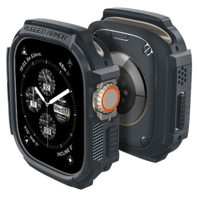 Spigen [Rugged Armor] Case for Apple Watch Ultra 2 / Apple Watch Ultra | (49mm)