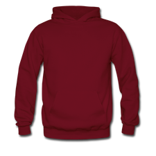 Download LAUKEXIN Plain Burgundy Sweatshirt Men Women Pullover ...