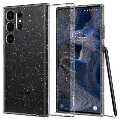 Galaxy S23 / S23 Plus / S23 Ultra Case | Spigen [Liquid Crystal Glitter] Cover