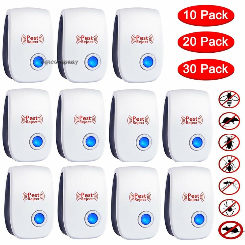 Lot Ultrasonic Pest Reject Home Control Electronic Repellent Rat Mice
