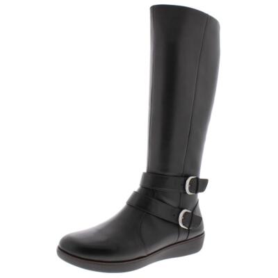 

Черные сапоги до колена Fitflop Noemi с двойной пряжкой 5 Medium (B,M) 1766, Черный, Noemi Double Buckle