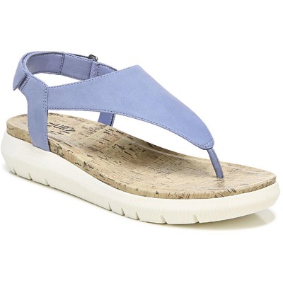 Женские босоножки-стринги Naturalizer Meghan Blue 8 среднего размера (B,M) BHFO 3463