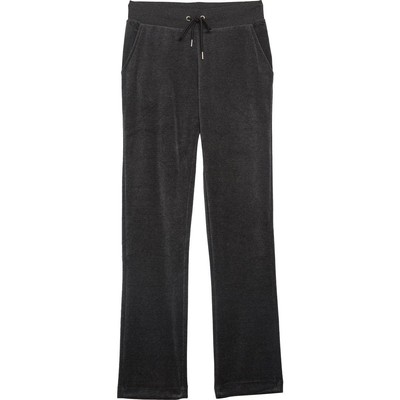 

Bebe Sport Женские серые велюровые удобные брюки со стразами  BHFO 3202, Heather charcoal