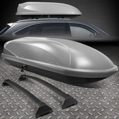 ДЛЯ ПАРЫ ACURA MDX 14-18 АЛЮМИНИЕВАЯ ПЕРЕКЛАДИНА НА КРЫШЕ + ГРУЗОВОЙ ЯЩИК СЕРОГО ЦВЕТА С КЛЮЧАМИ