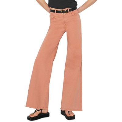 

Frame Womens Le Palazzo Оранжевые Широкие Расклешенные Джинсы С Высокой Талией  BHFO 7755, Terracotta