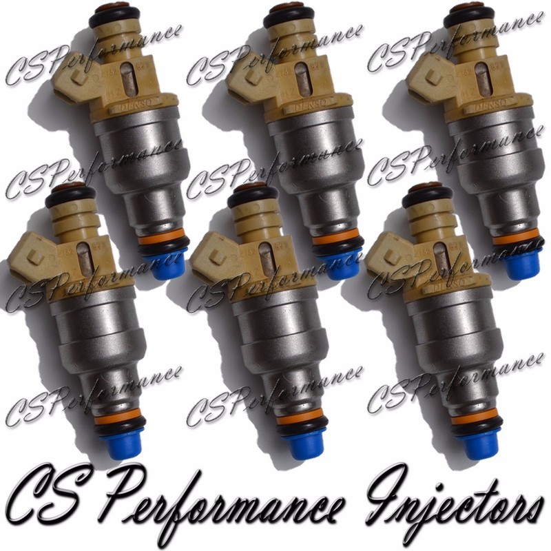 Bosch Carburant Injecteurs Set (6) Pour 87-89 Ford E-150 Econoline Club Wagon