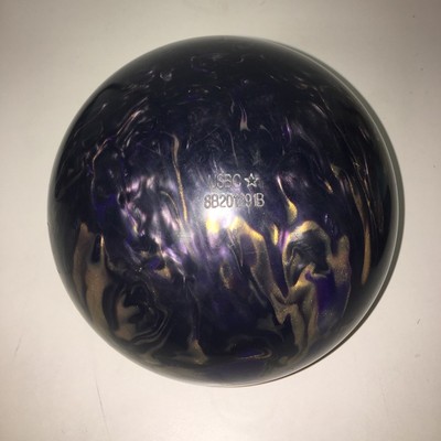 USED 15# Ebonite Verdict Pearl Reactive Resin Bowling Ball - 4
