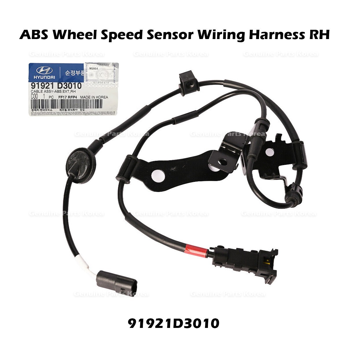 S-0106専用0471,8713 Original Rear ABS Wheel Speed Sensor for 09-13 Kia Cerato
