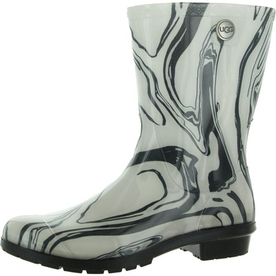 Непромокаемые сапоги до середины икры с резиновым принтом Ugg Womens Sienna, BHFO 4220