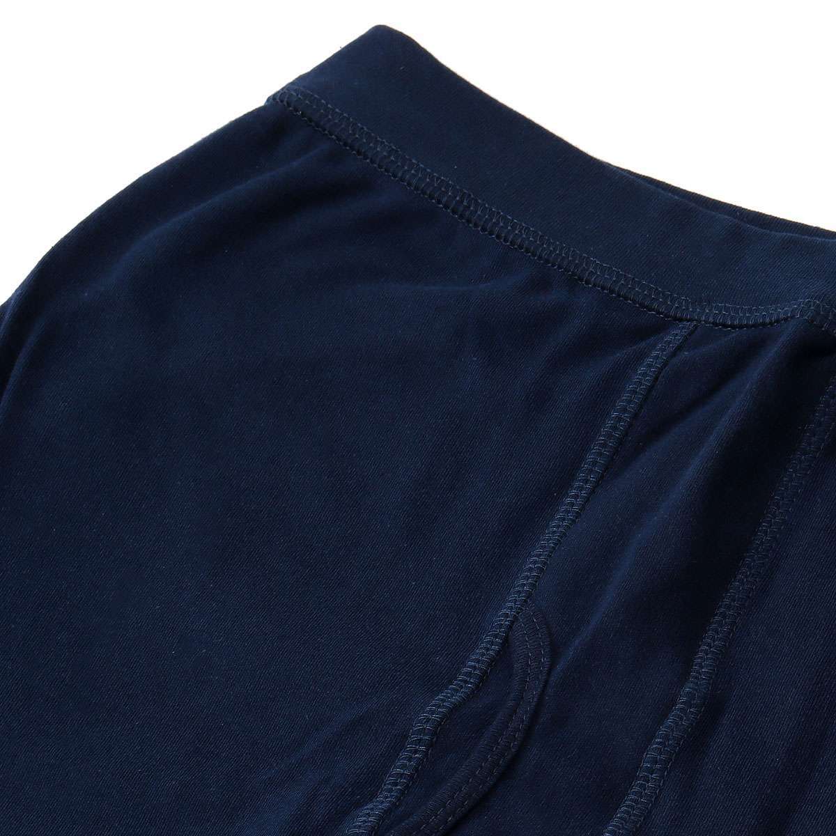 Men Winter Pants 100% Cotton Fleece Lined Thermal Long Johns Bottom Underwear