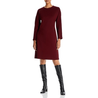 Женское красное мини-платье длиной до колена с оборками Lafayette 148 New York, S BHFO 8769