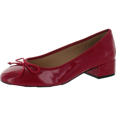 Steve Madden Womens Cherish Red Bow Slip On Pumps Shoes 9 Medium (B,M) BHFO 7152