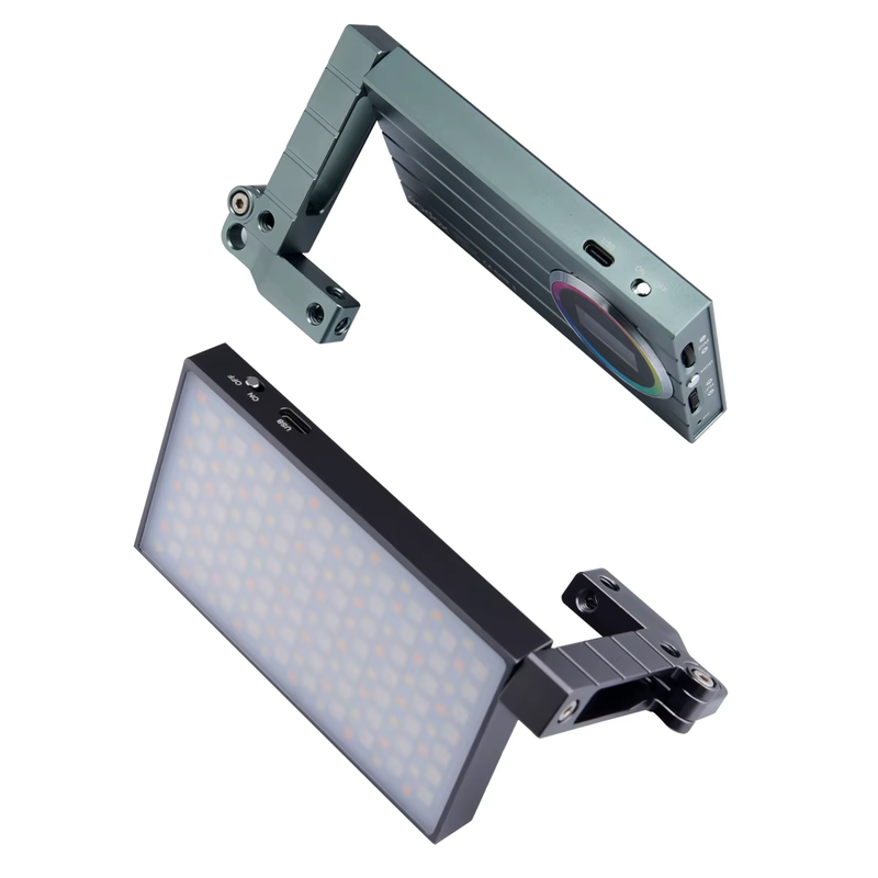 M1 2500K-8500K Full Color RGB LED Light Pocket Size Type-C Rechargeable LED Vide