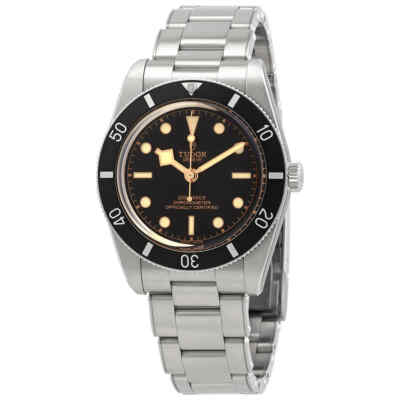 Мужские часы с автоматическим хронометром Tudor Black Bay 54 с черным циферблатом M79000N-0001