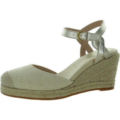 Cole Haan Womens CF ESP WEDGE Beige Wedge Sandals 8.5 Medium (B,M) BHFO 4907