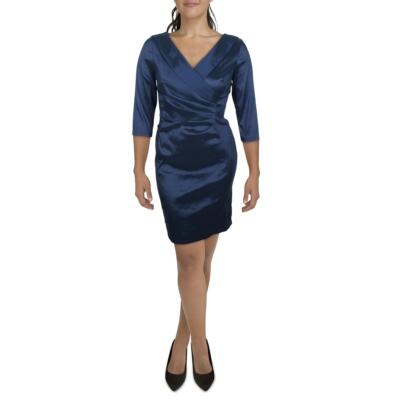 Женское коктейльное платье Alex Evenings с рюшами для особых случаев и вечеринок BHFO 2529