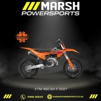 450 SX-F 2027 Model - KTM Main Dealer - Reserve NOW 