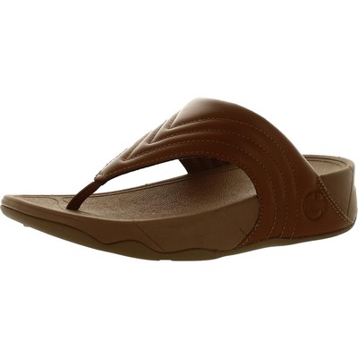 

Женские сандалии Fitflop WALKSTAR Бежевые с Т-образным ремешком, обувь 10, средний (B,M) BHFO 1736, Light tan, WALKSTAR