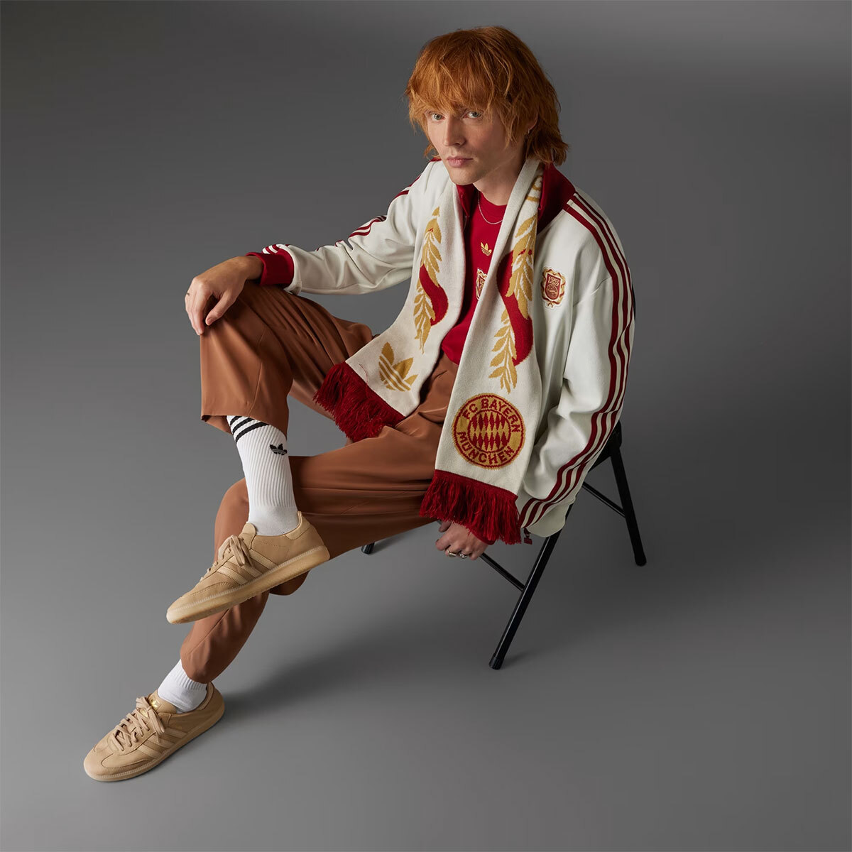 Adidas FC BAYERN MUNICH ANNIVERSARY TRACK TOP JACKET JF0593