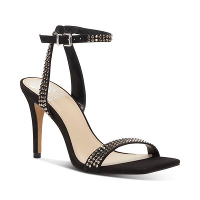 Вечерние туфли Vince Camuto Womens Saprenda из черной замши на каблуках 6 средних (B,M) BHFO 6902
