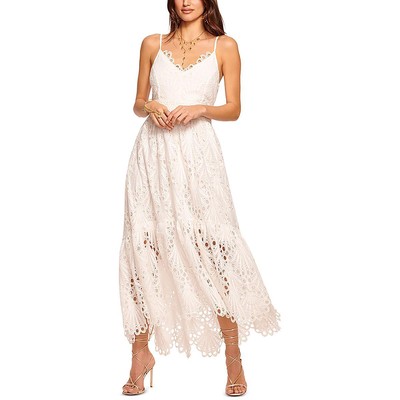 Ramy Brook Womens White Tiered a Sundress S BHFO 2087