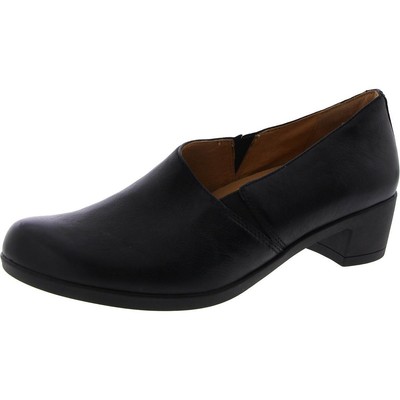 Женские черные кожаные мокасины-слипоны Dansko, размер 41, средний (B,M), BHFO 9197