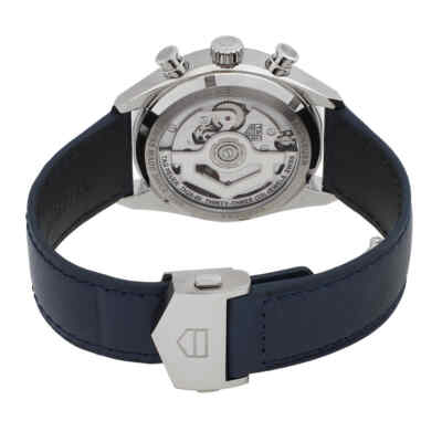 Pre-owned Tag Heuer Carrera Chronograph Automatic Blue Dial Men's Watch Cbs2212.fc6535