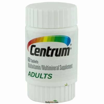 Centrum Multivitamin Multimineral Complete Vitamin A-Z 60 Tabs, Adults Under 50