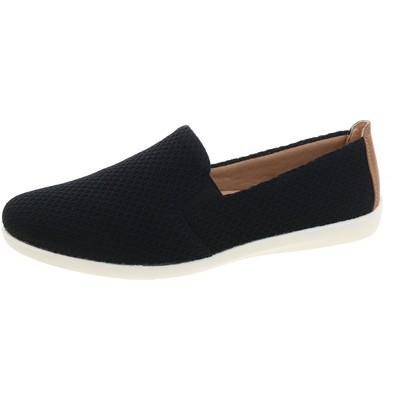 LifeStride Womens Next Level Black Slip-On Sneakers 9.5 Medium (B,M) BHFO 7073