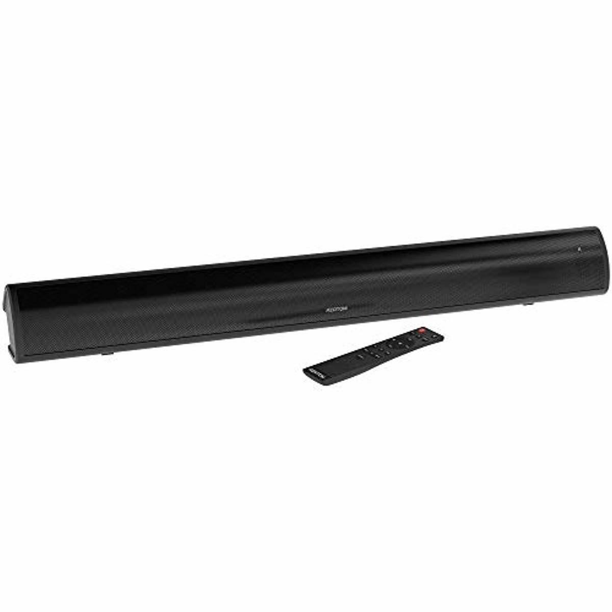 AZATOM Studio Soundbar 2.1 with Subwoofer, Surround Sound, 180W Stream ...
