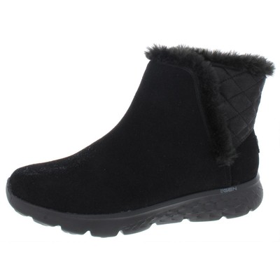 

Женские замшевые зимние зимние ботинки Skechers On-The-Go 400 Cozies BHFO 0922, On-The-Go 400 Cozies
