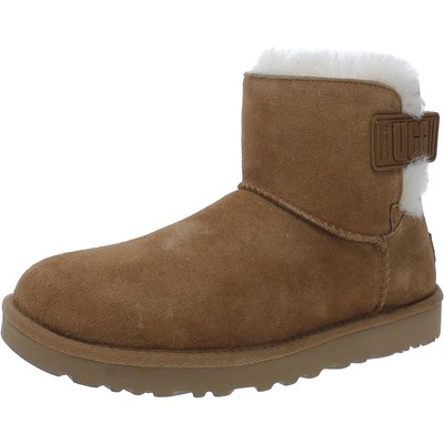 Женские зимние ботинки Ugg Mini Bailey Tan 5 Medium (B,M) BHFO 8862
