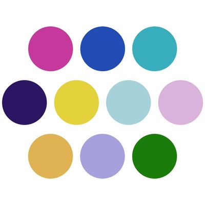 Westcott Creative Color Gel Pack для оптических пятен Линдси Адлер, 10 шт. в упаковке