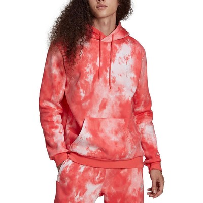 

Adidas Mens Pink Logo Pullover Ribbon Tim Hoodie Loungewear  BHFO 6780, Semi turbo/multi color