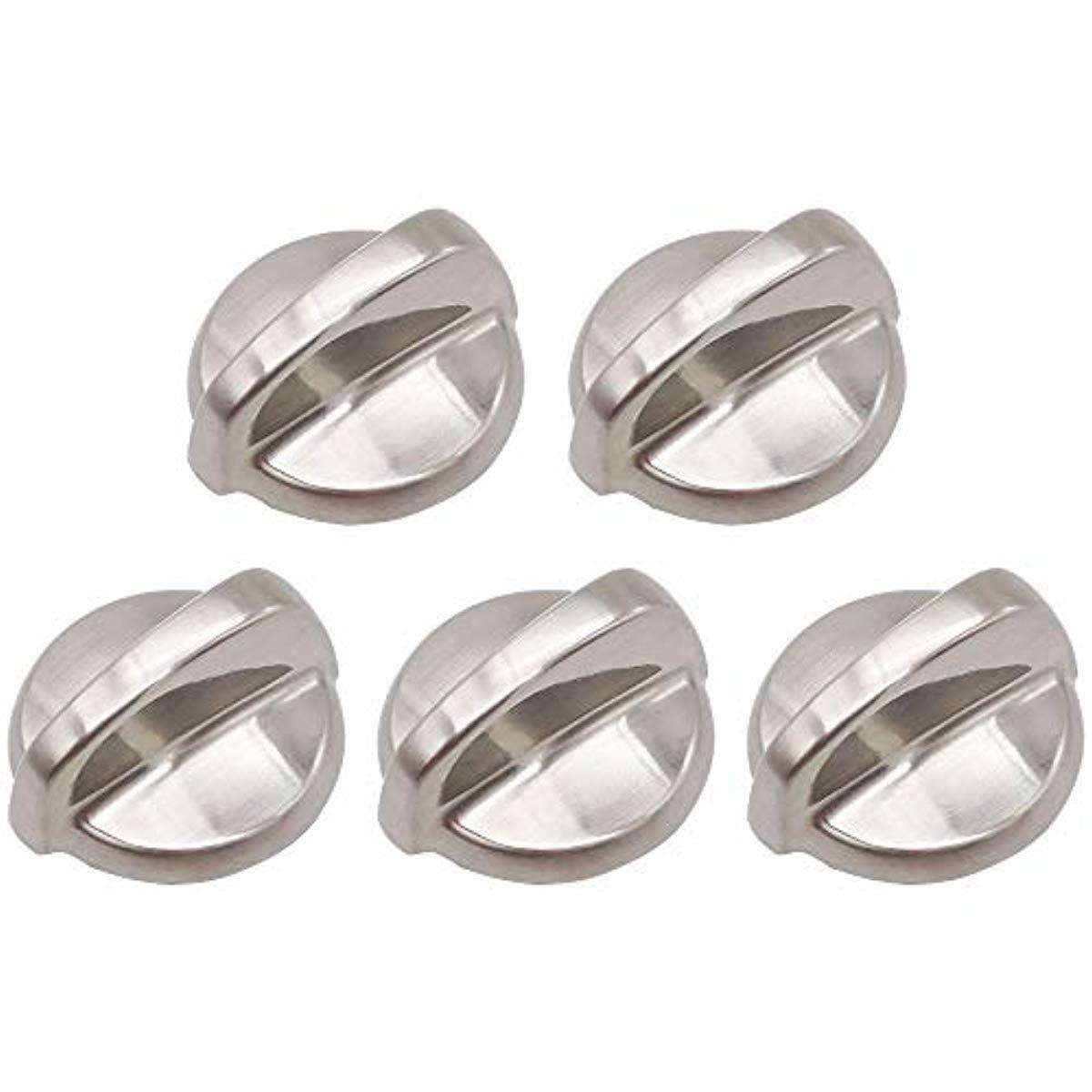 Ami Parts Wb03t10325 Metal Knob Burner Control Knobs Compatible