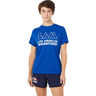 

Женская одежда для бега ASICS LAM RS II с коротким рукавом 2 2012C187, Asics blue, 2012C187