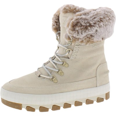 Женские ботильоны Sperry из замши цвета слоновой кости на шнуровке, размер 6,5, средний (B, M), BHFO 1472