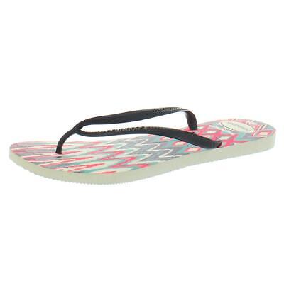Женские черные шлепанцы-стринги Havaianas, босоножки, размер 11-12, средний (B, M), BHFO 2143