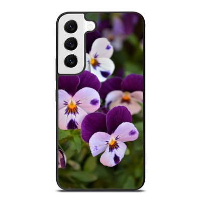 Anti scratch Cover For Samsung A14 A15 A16 A32 A35 A54 A71 horned pansy violet