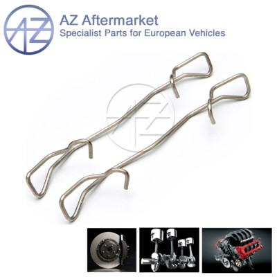 AZ 2x Brake Pad Retaining Spring Clips Front Rear Fits Ford C-Max (Mk2) 2.0 TDCI